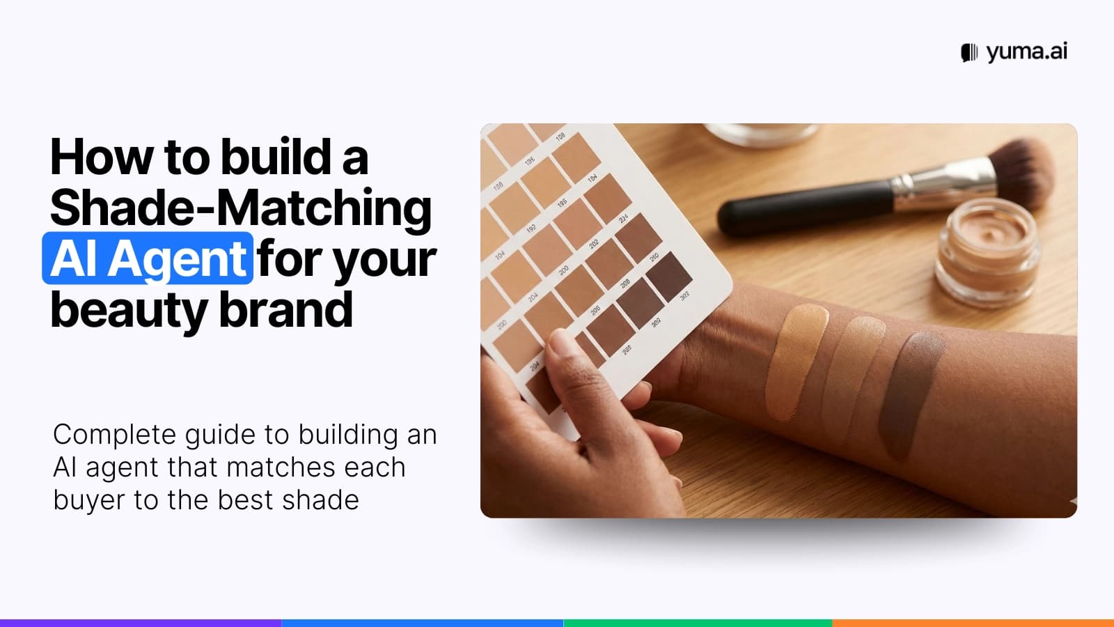 How to build a Shade-Matching AI Agent for your beauty brand